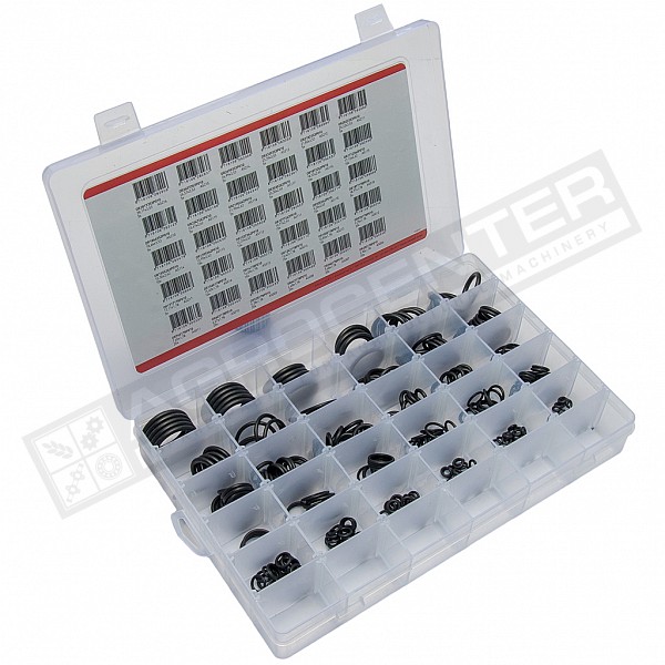 SE8001 Set of rubber sealing rings d2.9-d28.17 (340 pcs.) - 1