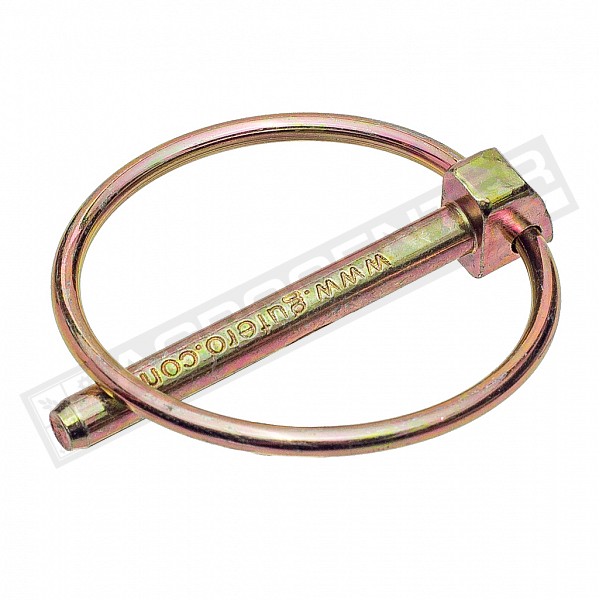 4.5*42 Cotter pin with ring (zinc) DIN 11023 ( 325000 ) GUFERO, 3119565 - 1