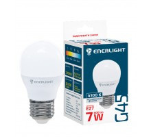 Лампа світодіодна ENERLIGHT G45 7Вт 4100K E27
