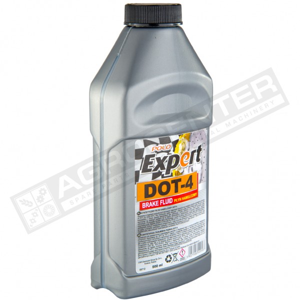 Гальмівна рідина POLO DOT-4 фас.0,5л, DOT 4 - 1