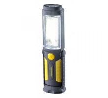 Rechargeable Li-ion flashlight 3W COB+1W with Topmaster magnet