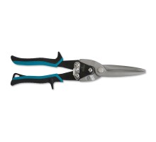45-080 Metal scissors with a straight cut, elongated Cr-Mo, VST