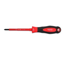 Dielectric screwdriver "+"  Cr-Mo, PH№3, 150mm "Fest", Berg (46-345)
