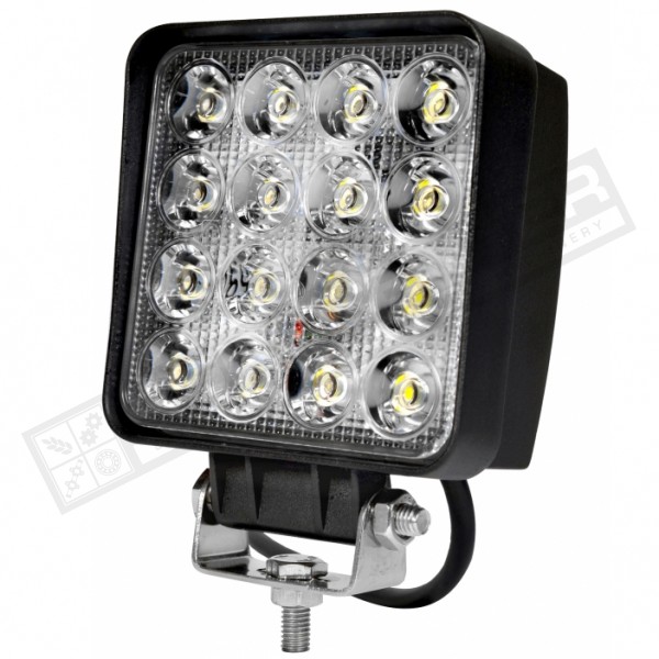 Лед фара (вузький промінь) 48W60 (16*3W) 3520 lm - 1