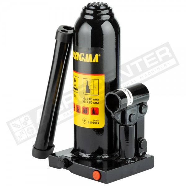 Hydraulic bottle jack 5t H 216-413mm (6101051) - 1