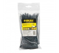 Nylon clamps 2.5*150mm (100 pcs) black Sigma