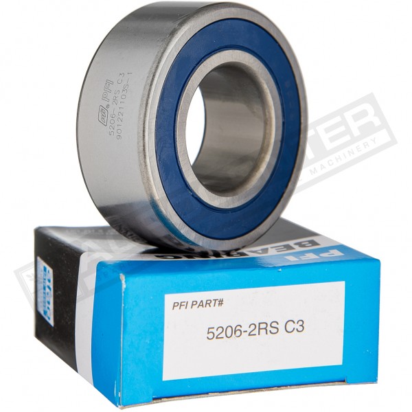5206-2RS C3 Bearing 30x62x23.8 PFI, CC010, JD8531 - 1