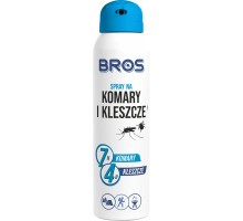 Mosquito and tick aerosol Bros, 90ml