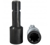 z8-Z6 Переходник для карданного вала без фиксатора 1 3/8" z8 - 1 3/8" z6, z8/Z6