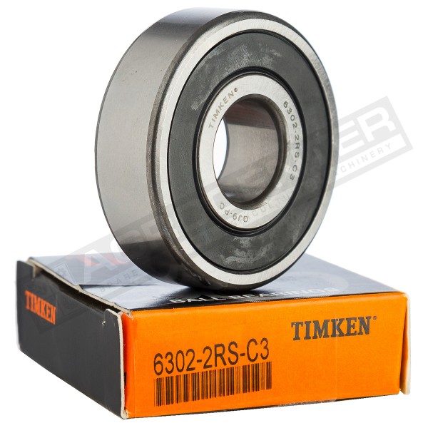 6302-2RS C3 Bearing TIMKEN - 1