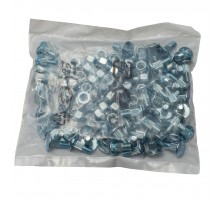 M6*16 / 626407 Segment bolt with nut SCH 1/4" 6.35mm (50 pieces), 626408, H158341