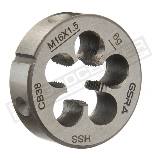 M16*1.5 Round die DIN 22568 (DIN 223) B HSS MF16*1,5 [GSR] - 1