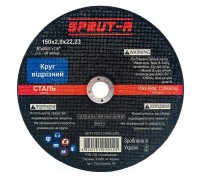 Cutting disc 150*2.0*22,23 Sprut-A