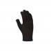 Knitted work gloves, black, PVC, universal, class 10 (667) Doloni