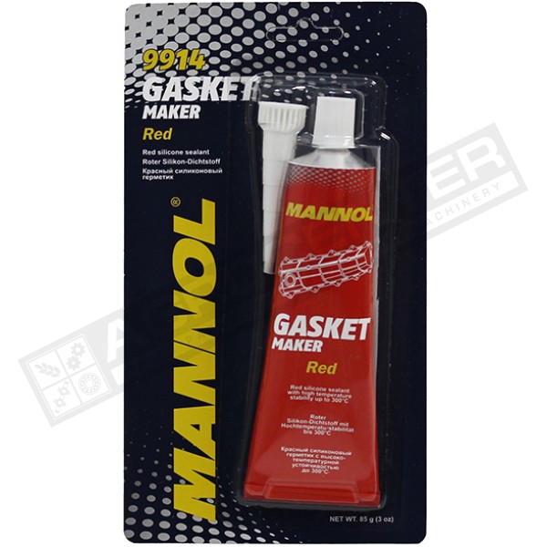 Герметик силіконовий високотемпературний Silicone-Gasket червоний , 85 G 9914