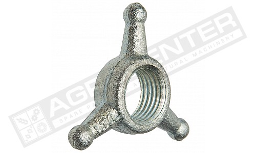 Locking nut m30*3 R star-shaped buy in AGROCENTER Prompt Delivery ...