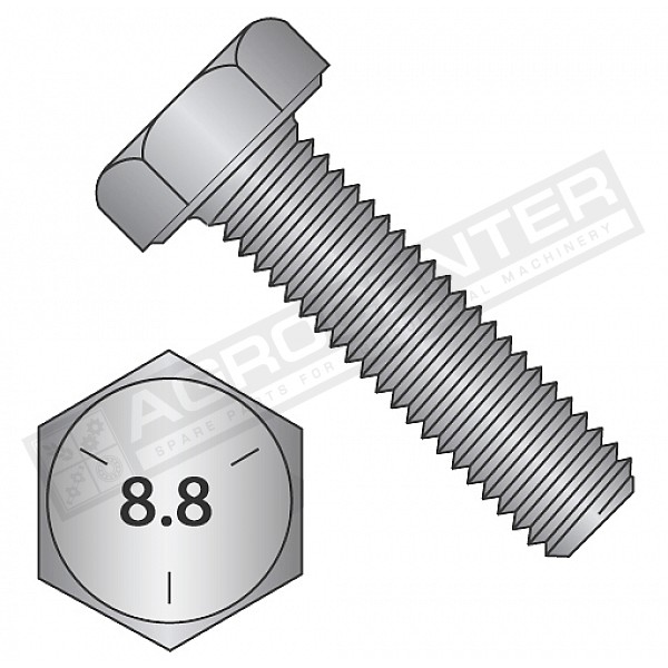 M12*20 Болт 8.8 DIN 933 - 1