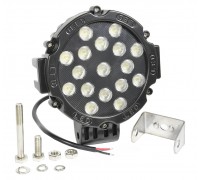 Лампа допоміжна кругла LED 17*3W ( червона ) KAMAR