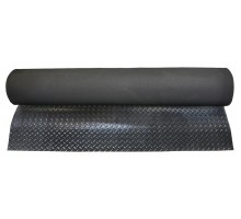 3*1200*10000 Mat ribbed rubber, black S-11 RHOMBOID SBR-NR ( 350218 ) GUFERO