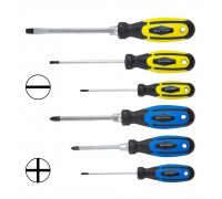 Set of reinforced screwdrivers 6 pcs CR-V (4001151)