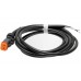 Headlight connecting cable 2m with Deutsch plug - 1