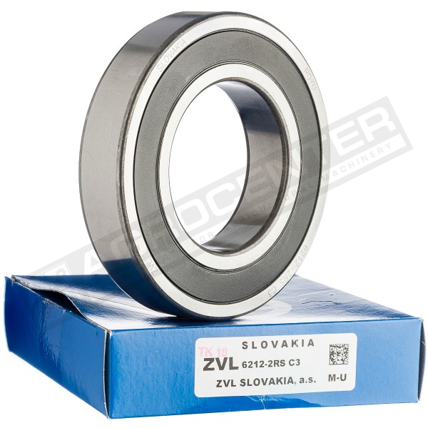 6212-2RS C3 Bearing ZVL, 239257, RE67948, RE191665 - 1
