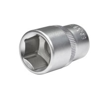 Головка шестигранна Cr-V, 1/2" 12мм, Berg (50-030)