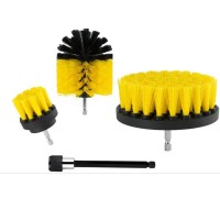 Set of brushes for cleaning - 4 pcs (for screwdriver) KAMAR (AKC8122)