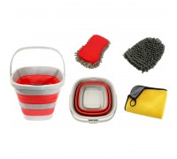 Car wash set (10 liter bucket and 3 rags) KMR1 (AKC8138)