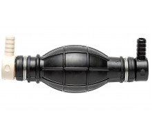 Помпа паливна ручна / груша підкачки палива d8mm (2 x прямий кут) (100-0.03)