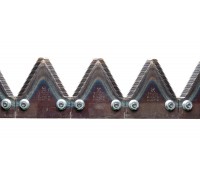 670248 Mower knife 7.5  m, on bolts, without knife connection (section Busattisl) [Claas]