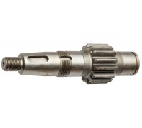 DR12230 Вал-шестерня редуктора подрібнювача Z14 [Olimac Drago]