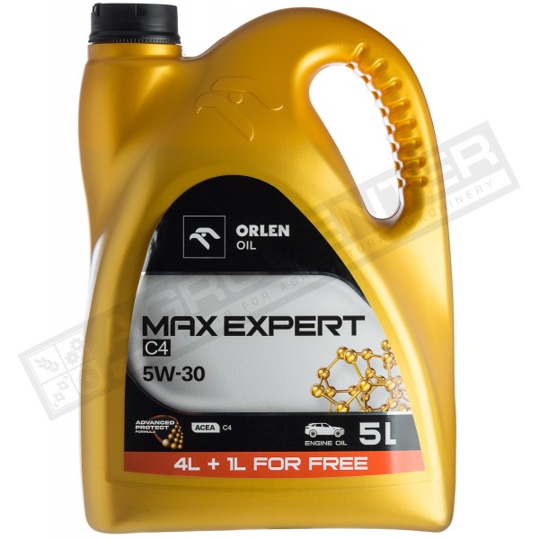 Моторное масло Orlen Oil MaxExpert C4 5л, 5W-30. - 1