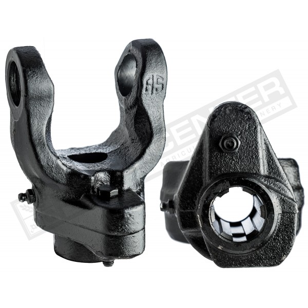 Connecting fork 6 кат. (30,2*92) 1 3/8"Z6 AW (6.8P.11) / safety with shear bolt - 1