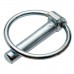 10*46 Cotter pin with ring (zinc) DIN 11023 - 1