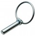 11*45 Cotter pin with ring (zinc) DIN 11023 - 2