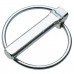 12*55 Cotter pin with ring (zinc) DIN 11023 - 3