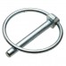 6*45 Cotter pin with ring (zinc) DIN 11023 - 1