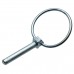 7*43 Cotter pin with ring (zinc) DIN 11023 - 2