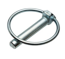 9*43 Шплінт стопорний з кільцем (цинк) DIN 11023