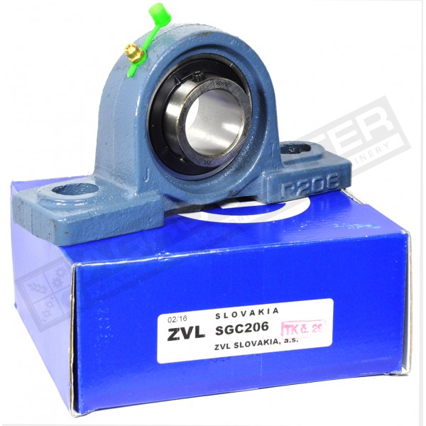 SGC206 Корпус с подшипником ( подшипниковый узел ) ZVL, UCP206 - 1