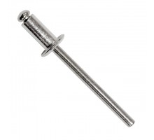 Aluminum rivets 3,2*7,4mm 50pcs Technics (24-601)