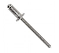 Aluminum rivets 4*9.6mm 50pcs Technics (24-606)