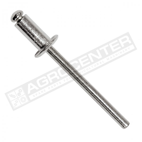 Aluminum rivets 4*9.6mm 50pcs Technics (24-606) - 1