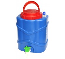 Plastic wash basin with tap, 10 l (66-806)