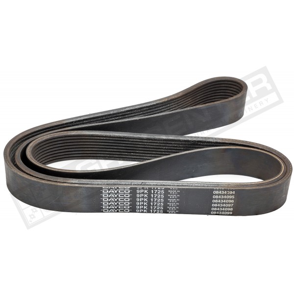 9PK 1725 HD Пас поліклиновий DAYCO, 51968200308 - 1