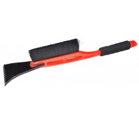 Brush-scraper for snow and ice, with a soft handle, 100*530mm VST