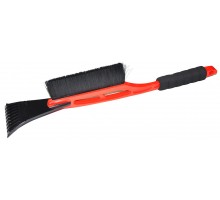 Brush-scraper for snow and ice, with a soft handle, 100*530mm VST