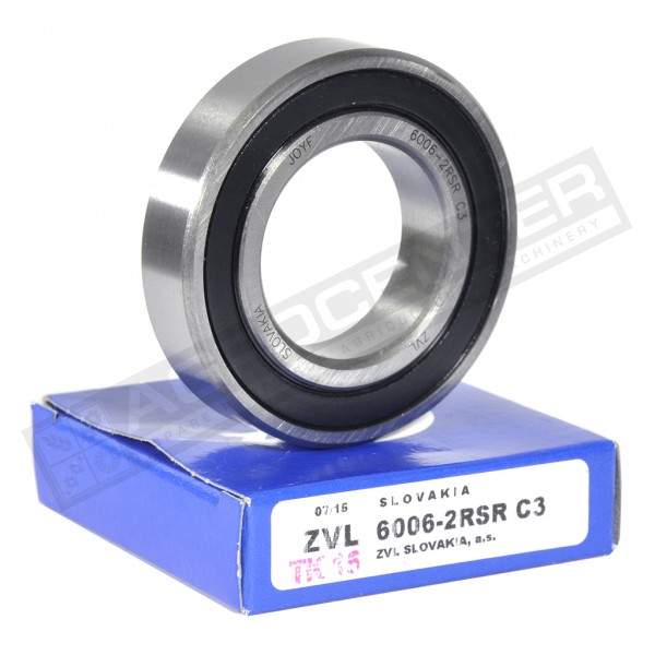 6006-2RSR C3 Bearing ZVL, 822-103C, AH219664, JD9443, KG01357000, 237832, 238974, 215525 - 1