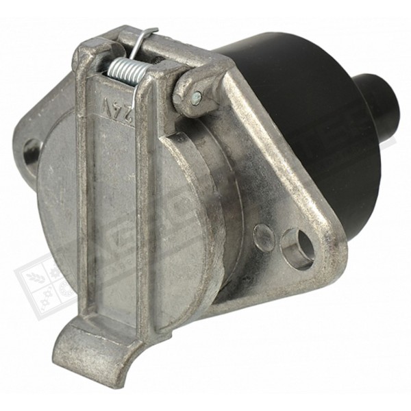 Гніздо 7 контактів 24V "S" ( алюміній ) KAMAR - 1
